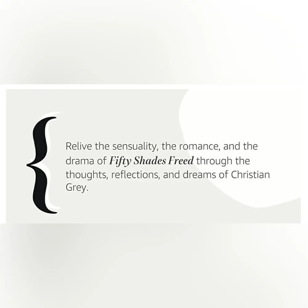 🐘Brand New Fifty Shades Freed Book